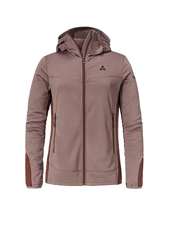 SCHÖFFEL | Damen Touren Fleecejacke Milagle Hoodie | kupfer
